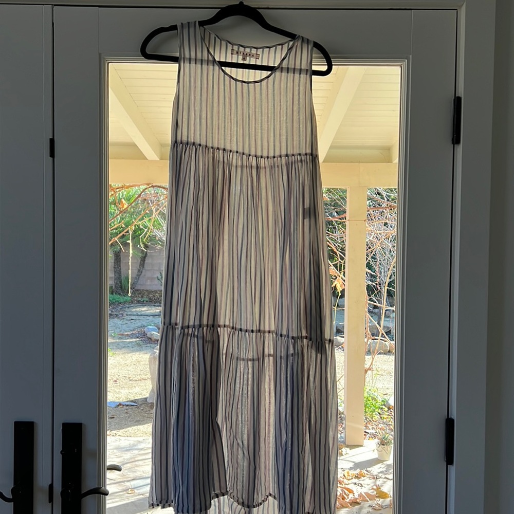 Xirena Multi color strip dress size XS